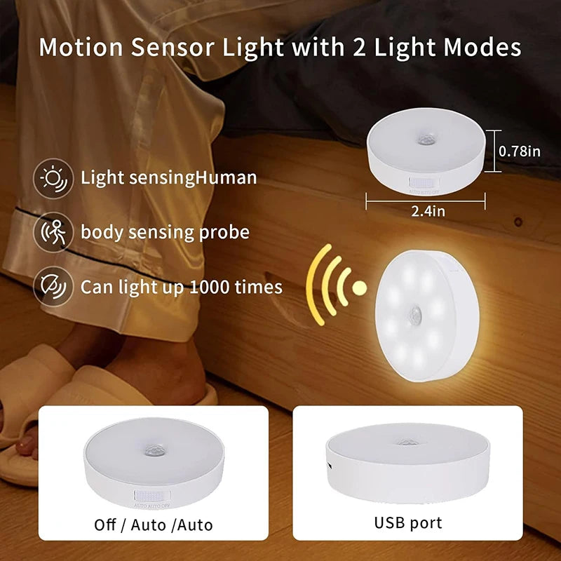 Rechargeable Magnetic Wall Light Lamp