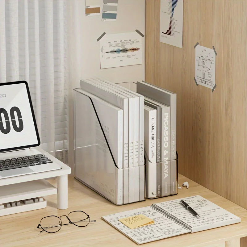 Transparent Desktop storage box