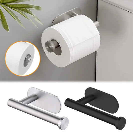 No Drilling Toilet Paper Holder