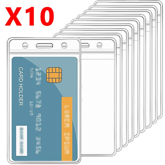 Transparent PVC Credit Card Holder