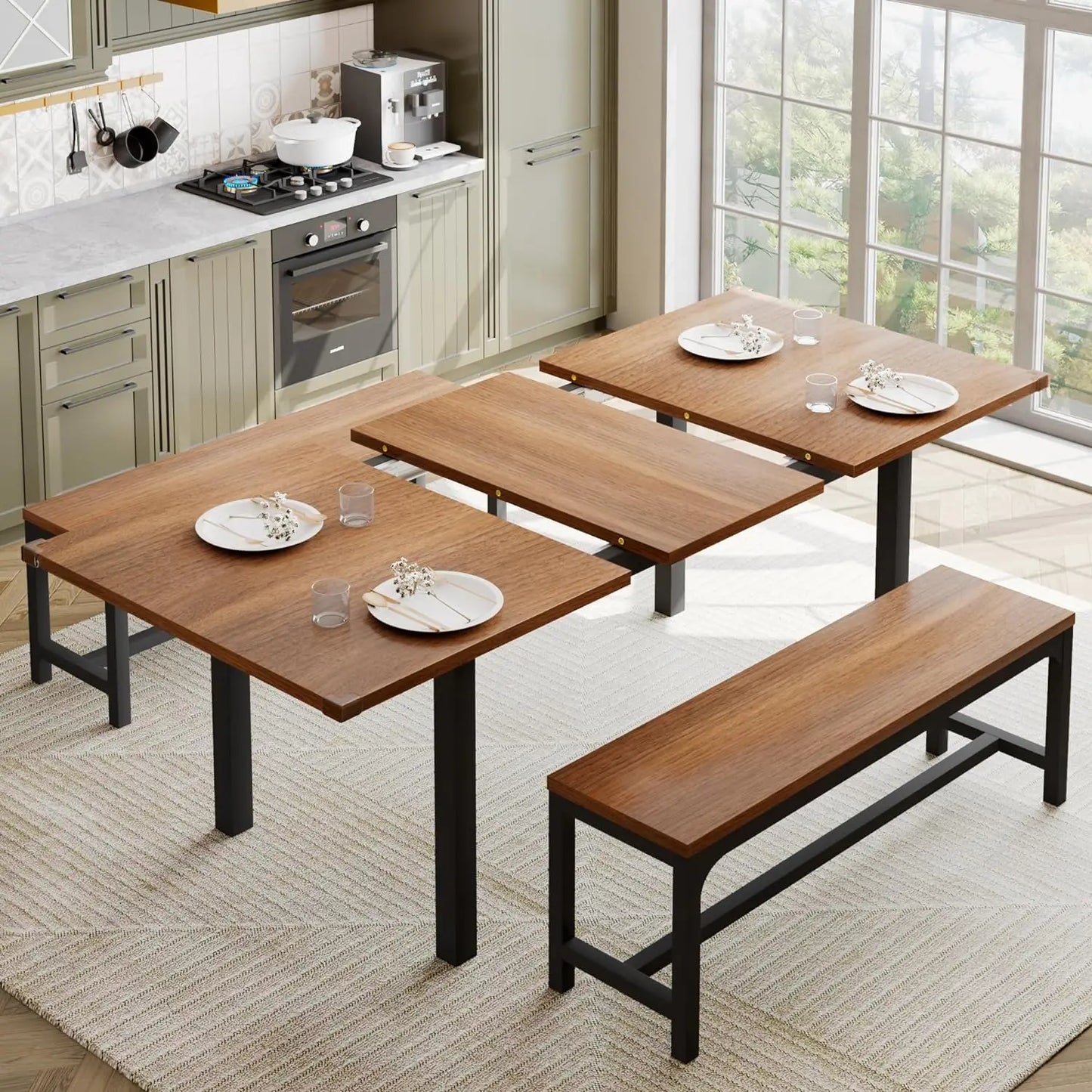 Feonase 63" Dining Table Set