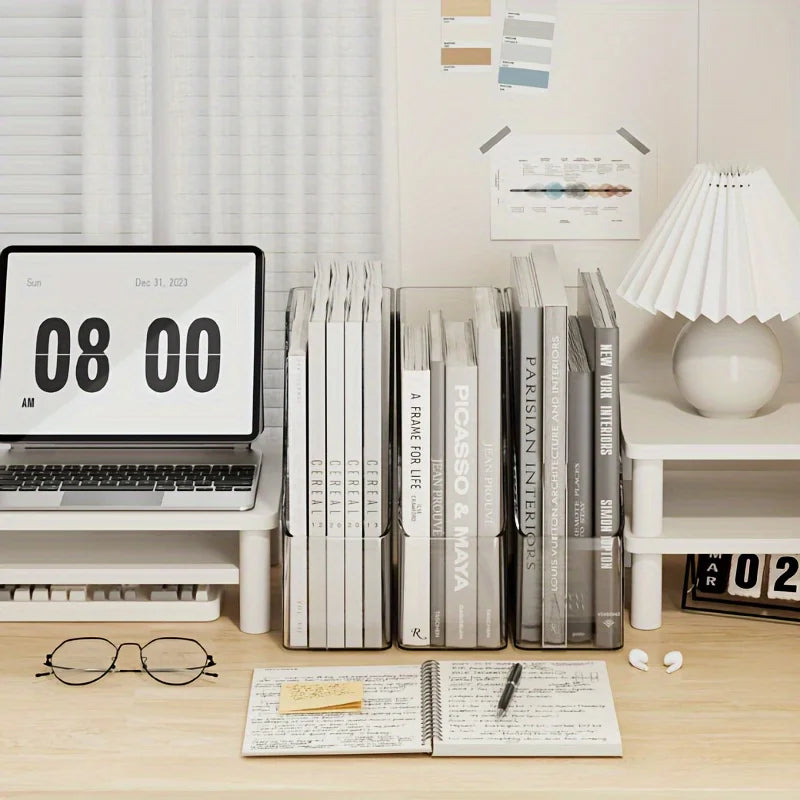 Transparent Desktop storage box