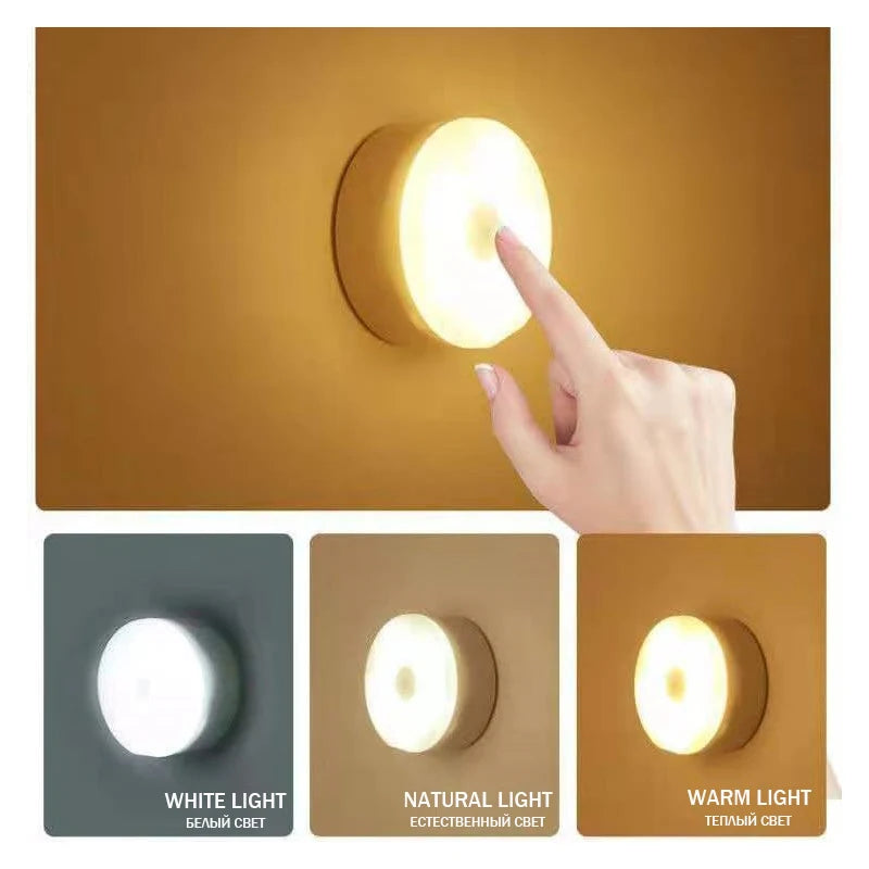 Rechargeable LED Human Motion Sensor Light