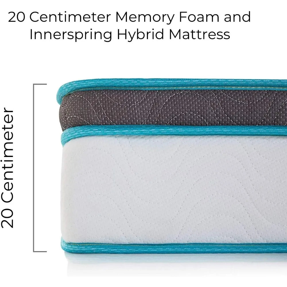 Memory Foam and Spring Hybrid Mattress