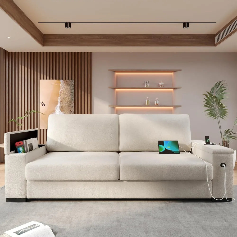 Modern living room comfortable sofa