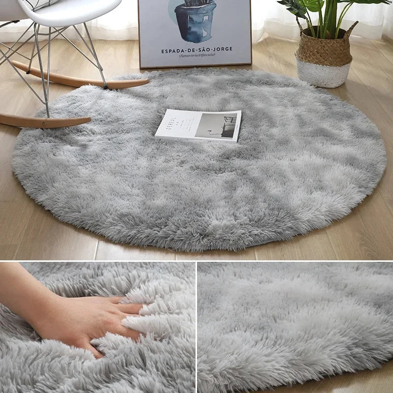 Super Soft Plush Round Rug