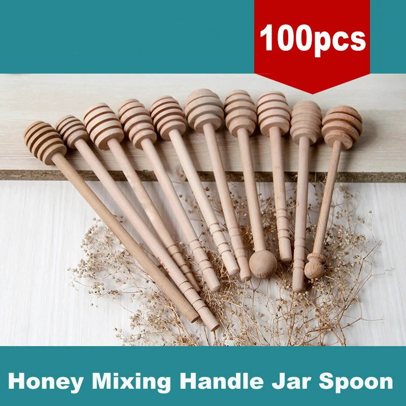 Honey Stir Bar Wooden Mixing Spoon