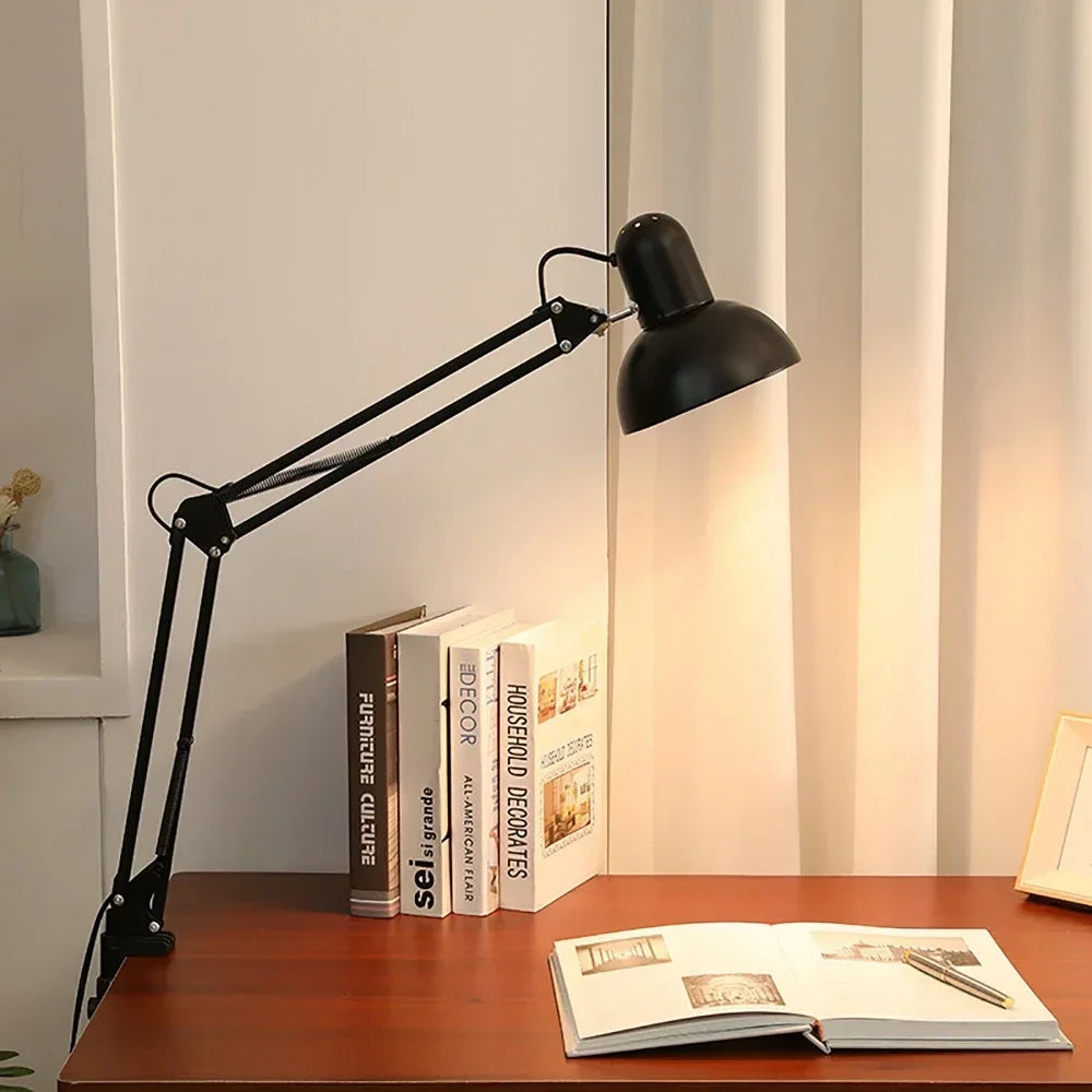 Foldable Desk Lamp Clip on Light