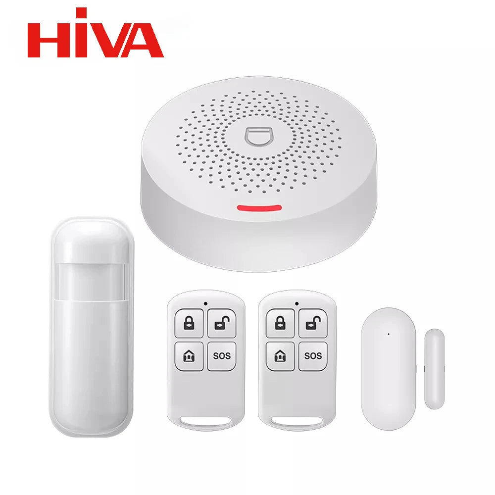 HIVA Wireless WiFi 433MHz Home Security System