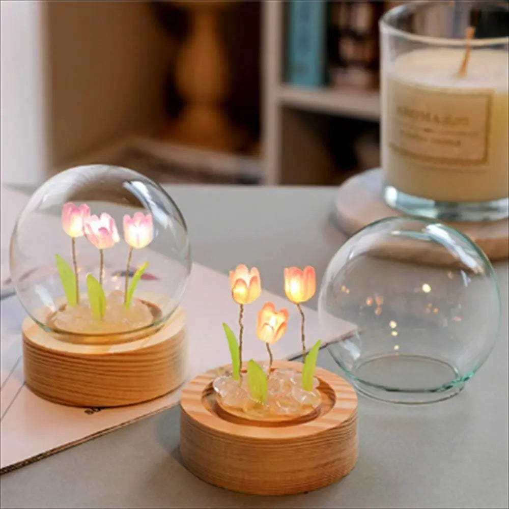 Tulip Night Light Floral Lamp