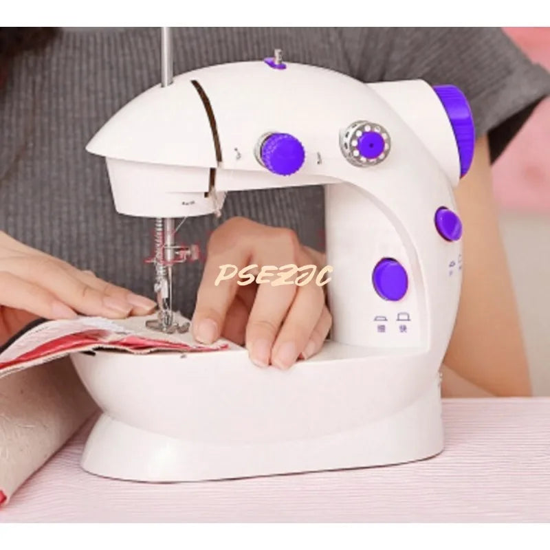 Household Electric Sewing Machine Portable Desktop Electric Mini Light Sewing Machine